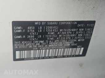2023 Subaru Outback Premium - miniatura 14