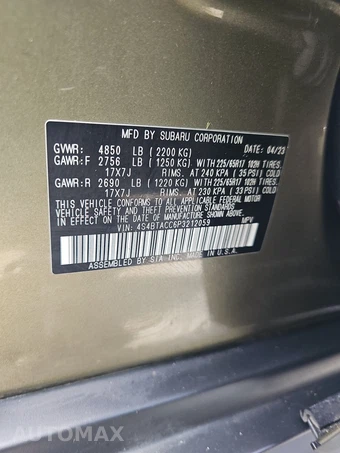 2023 Subaru Outback Premium - miniatura 14