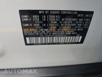 2023 Subaru Outback Premium - miniatura 14