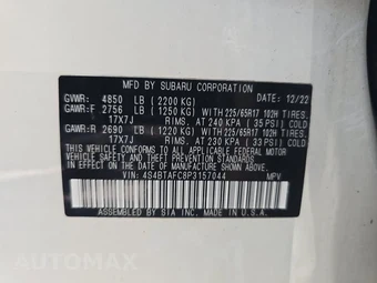 2023 Subaru Outback Premium – miniatura 14