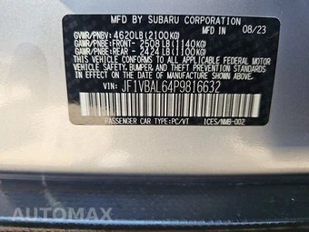 2023 Subaru WRX Limited - miniatura 14