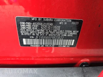 2023 Subaru WRX Limited – miniatura 15