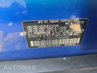 2023 Subaru WRX Premium - miniatura 17