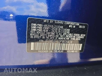 2023 Subaru WRX Premium – miniatura 2