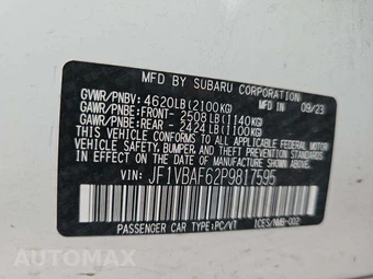 2023 Subaru WRX Premium – miniatura 5