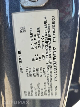 2023 Tesla Model 3 Standard Range - miniatura 15