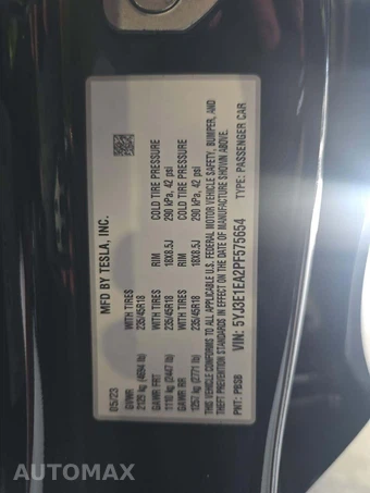 2023 Tesla Model 3 Standard Range - miniatura 5
