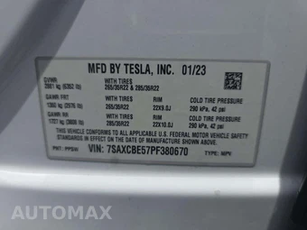 2023 Tesla Model X – miniatura 5