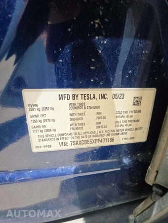 2023 Tesla Model X – miniatura 5