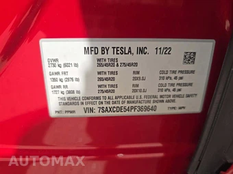 2023 Tesla Model X – miniatura 2