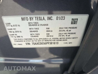 2023 Tesla Model X - miniatura 2