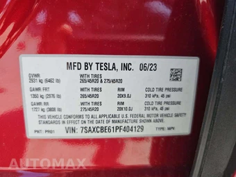 2023 Tesla Model X Plaid - miniatura 5