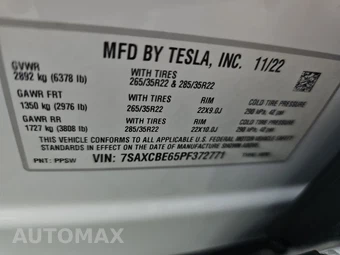 2023 Tesla Model X Plaid - miniatura 15