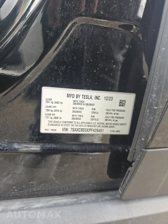 2023 Tesla Model X Plaid - miniatura 15