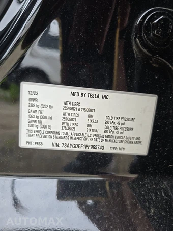 2023 Tesla Model Y Performance - miniatura 14