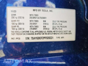 2023 Tesla Model Y Performance - miniatura 5