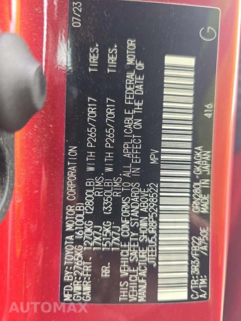 2023 Toyota 4Runner SR5 - miniatura 5
