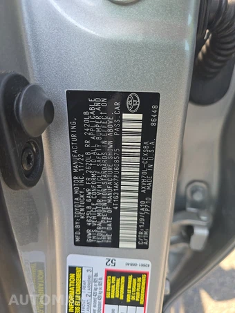 2023 Toyota Camry Hybrid SE - miniatura 15
