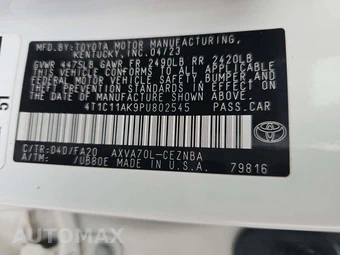 2023 Toyota Camry LE - miniatura 5