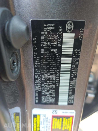 2023 Toyota Camry SE - miniatura 5