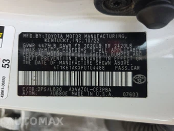 2023 Toyota Camry XSE - miniatura 14