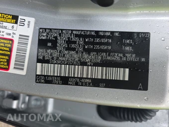 2023 Toyota Highlander Hybrid XLE - miniatura 15
