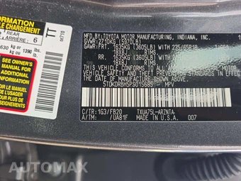 2023 Toyota Highlander LE - miniatura 2