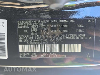 2023 Toyota Highlander LE - miniatura 5