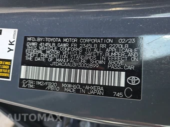 2023 Toyota Prius LE – miniatura 14