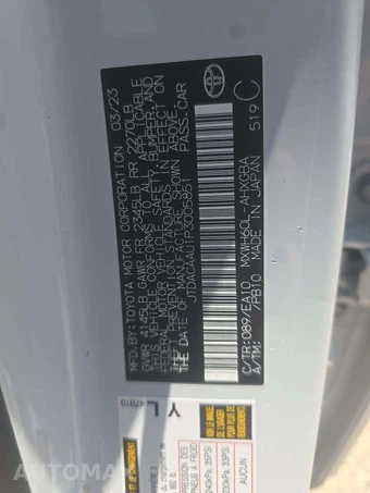 2023 Toyota Prius XLE - miniatura 2