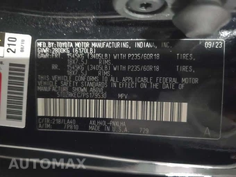 2023 Toyota Sienna Limited 7-Passenger 120.5" WB - miniatura 5
