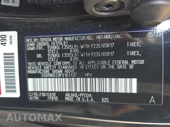 2023 Toyota Sienna XLE 8-Passenger 120.5" WB - miniatura 15