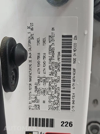 2023 Toyota Tacoma SR Crew Cab Medium Bed - miniatura 14