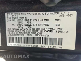 2023 Toyota Tacoma SR Crew Cab Medium Bed - miniatura 5