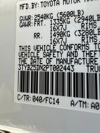 2023 Toyota Tacoma SR5 Crew Cab Long Bed - miniatura 26