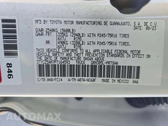 2023 Toyota Tacoma SR5 Crew Cab Medium Bed - miniatura 5