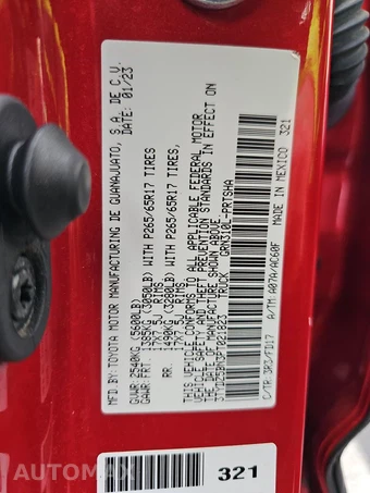 2023 Toyota Tacoma TRD Sport Crew Cab Long Bed - miniatura 14