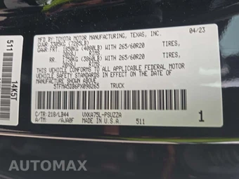 2023 Toyota Tundra 1794 Edition Crew Cab Short Bed - miniatura 2