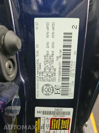 2023 Toyota Tundra Hybrid Capstone Crew Cab Short Bed - miniatura 21