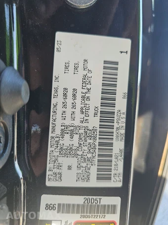2023 Toyota Tundra Hybrid Platinum Crew Cab Short Bed - miniatura 14
