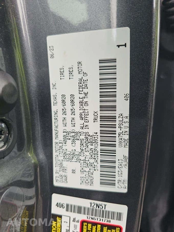 2023 Toyota Tundra Limited Crew Cab Short Bed - miniatura 5