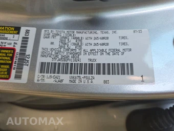 2023 Toyota Tundra Limited Crew Cab Short Bed - miniatura 14