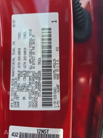 2023 Toyota Tundra Limited Crew Cab Short Bed - miniatura 14