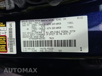 2023 Toyota Tundra Platinum Crew Cab Short Bed - miniatura 14