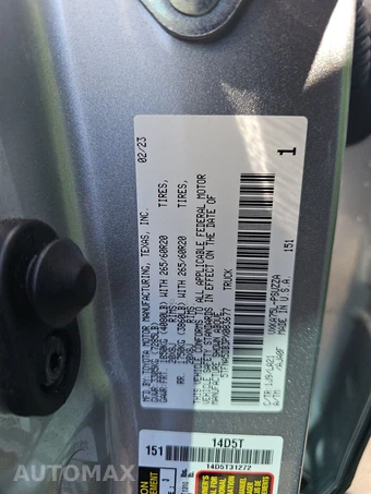 2023 Toyota Tundra Platinum Crew Cab Short Bed - miniatura 21