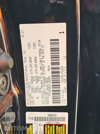 2023 Toyota Tundra Platinum Crew Cab Short Bed - miniatura 14