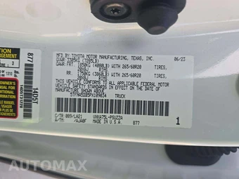 2023 Toyota Tundra Platinum Crew Cab Short Bed - miniatura 5