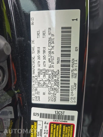 2023 Toyota Tundra SR5 Crew Cab Short Bed - miniatura 14