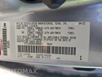 2023 Toyota Tundra SR5 Crew Cab Short Bed - miniatura 14
