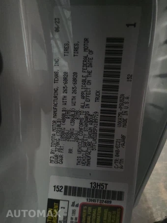 2023 Toyota Tundra SR5 Crew Cab Short Bed - miniatura 14